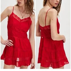Free People Somebody To Love Mini Dress